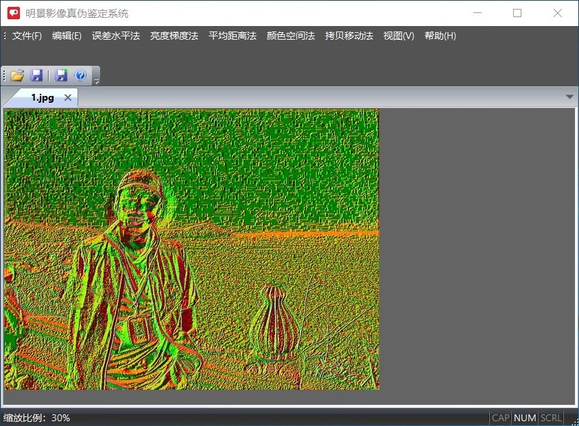 吉彩网影像真伪判断系统